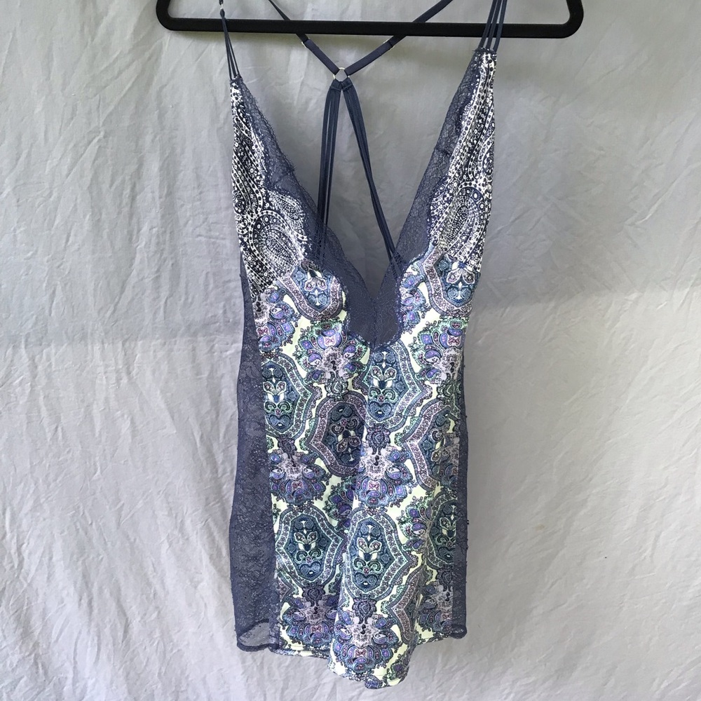 Victoria’s Secret Lace Floral Sleepwear Slip